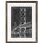 «Suspension Bridge Blueprint II» par Paul Cezanne - reproduction d'art encadrée-856697958-856697959
