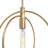 Nova 1 - Light Brass Single Pendant