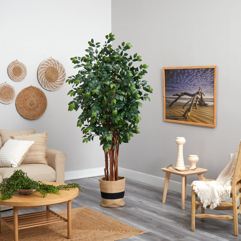 84'' Faux Foliage Tree in Planter