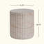 Table d'appoint d'extérieur / d'intérieur en béton léger