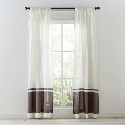 Arianna Semi Sheer Curtain