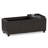 Avalon 42"W Upholstered Contemporary Rectangular Flip-Top Storage Ottoman with Hidden Storage-528804307