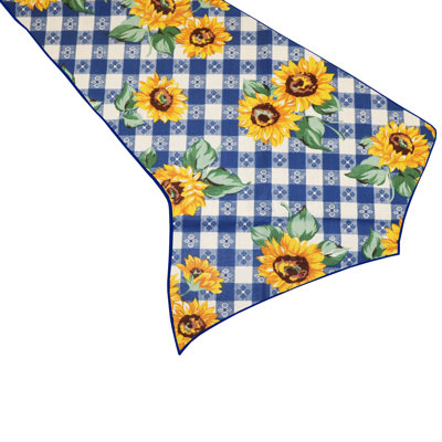 Chemin de table tournesols