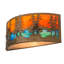 Rustic Lodge 1 - Light Flush Mounted Sconce