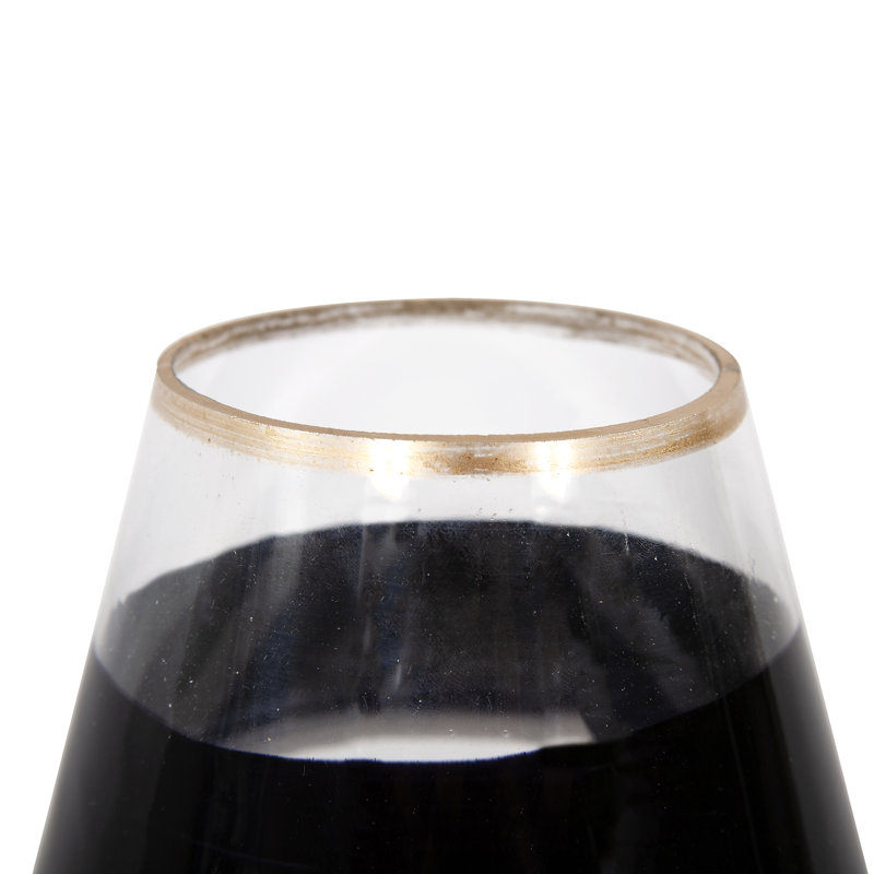 Vase de table en verre
