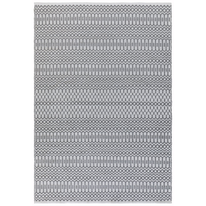 Perrotta Geometric Recycled P.E.T Hand Woven Indoor / Outdoor Area Rug, Rectangle 200 x 290cm