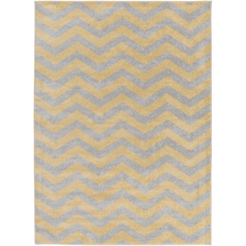 Greer Chevron Indoor Rug, Rectangle 9'3" x 12'6"