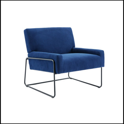 Lopardo Waiting Room Chair with Metal Frame