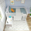 Lit mezzanine simple bas avec bureau et commodes Dylanne Kids-670678578