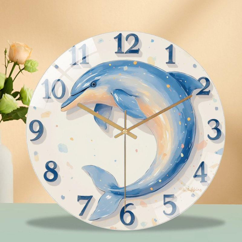 Horloge murale Dolphin