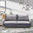 Govany 57.8'' Velvet Loveseat-822535600-861520779