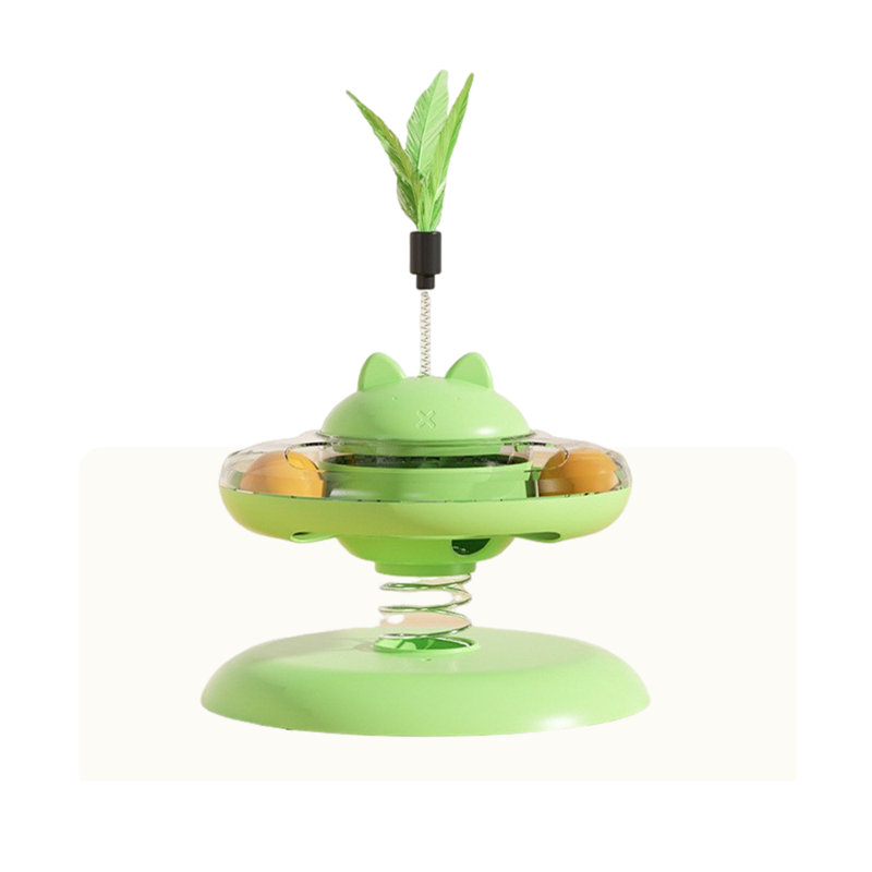 Distributeur de nourriture rotative 360 °, Vert