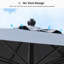 198cm X 304cm Rectangular Market Parasol-1564455361