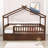 Heulwen Two Drawers Wooden House Bed-1726847287-1726847284