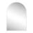 Elodie 28 in. W x 40 in. H Large Arched Aluminum Metal Framed Wall Mounted Bathroom Vanity Accent Mirror, Nickel-378608241-393421925