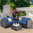 Garren 8 - Person Patio Conversation Set with Cushions-1410740598