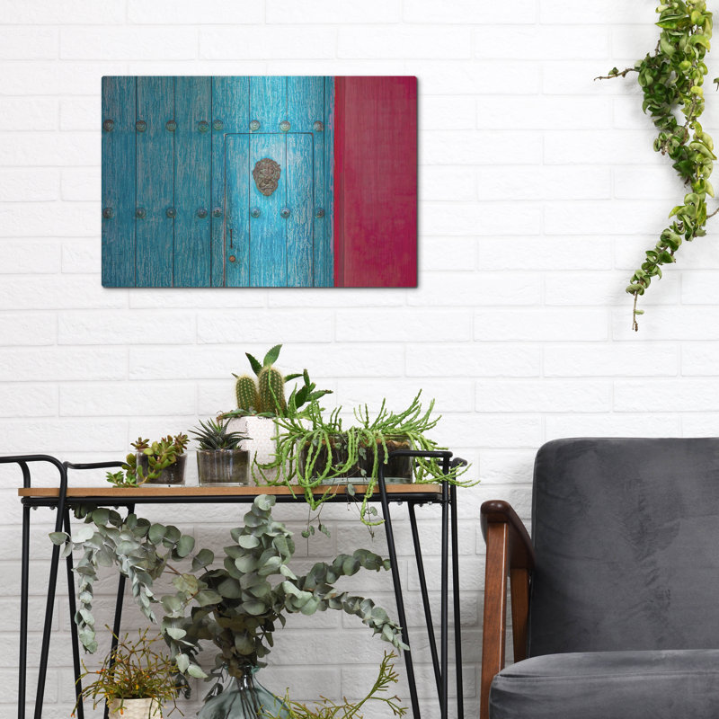 «Cartagena Blue Door» par Mark A Paulda, H 12 po x l 16 po