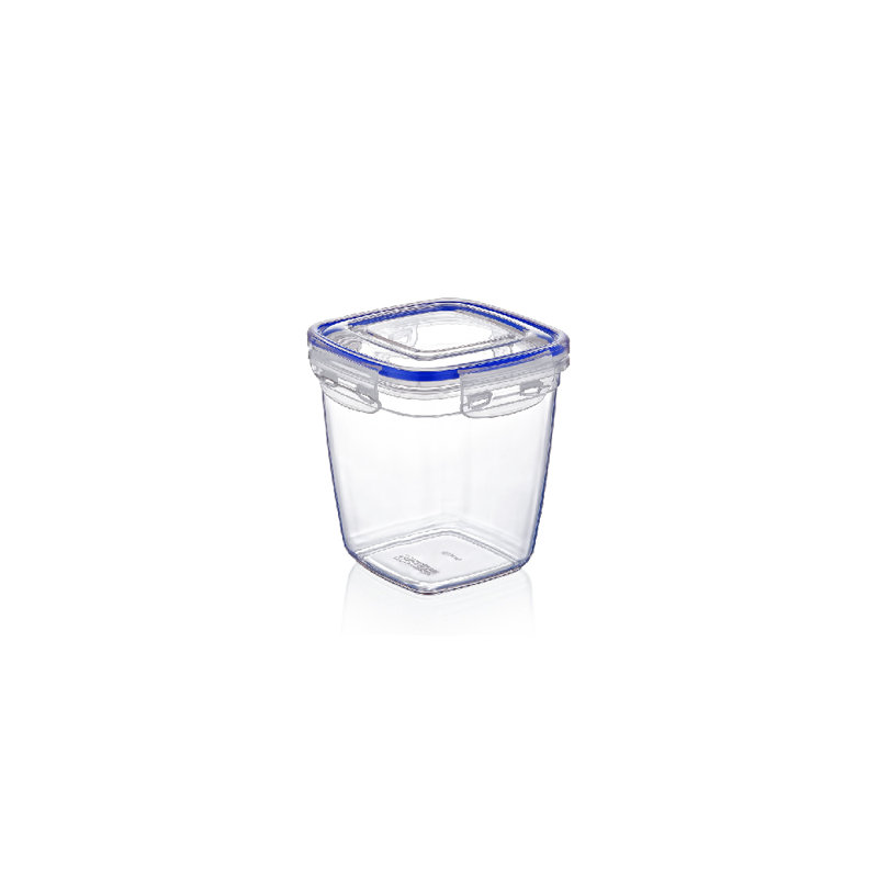 Superio Clear BPA-Free Deep Square Plastic Food Container
