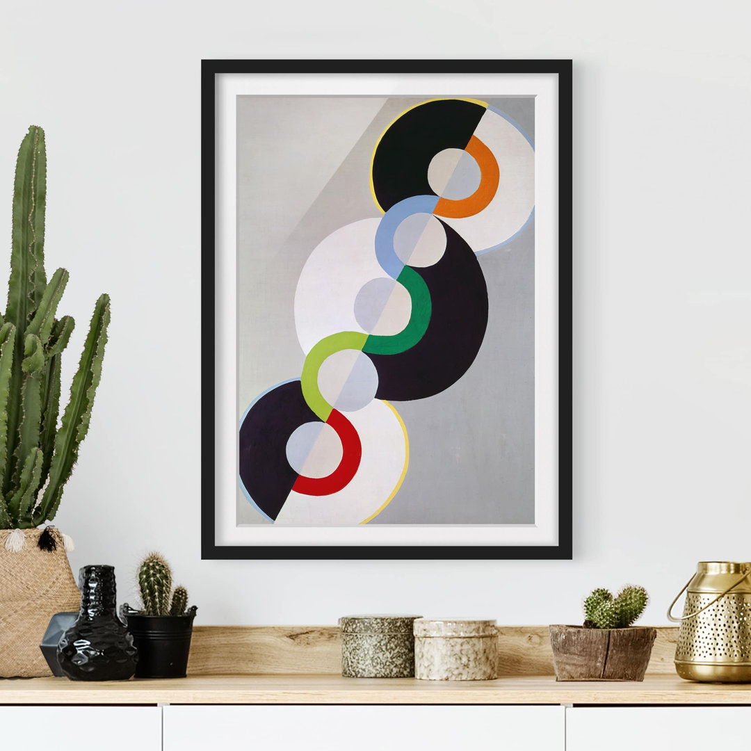 Gerahmter Kunstdruck Endless Rhythm von Robert Delaunay