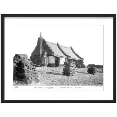 Snettisham, Queen Alexandra's Bungalow 1908 by Francis Frith - Single Picture Frame Print