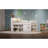 Full Size Loft Bed With Led Lighting And Storage Shelves, Safe Comfortable For White Headboard Storage, Modern Versatile ' Sleep Areas-432197847-432197846