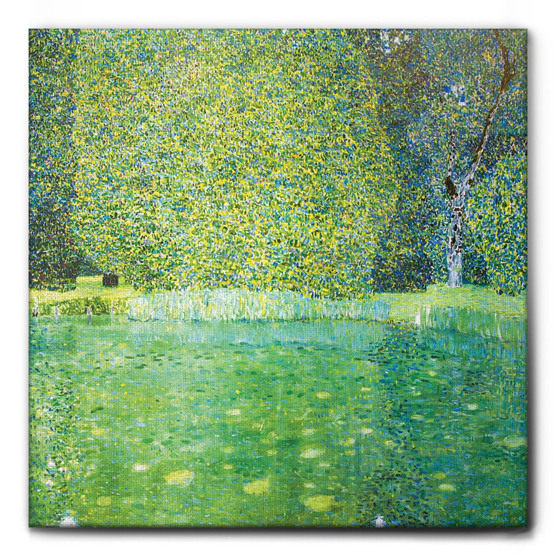 Kunstdruck Pond in Kammer von Gustav Klimt