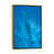 Toile avec cadre or