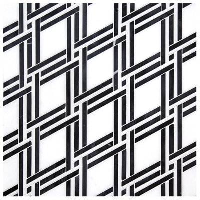 Random Sized Marble Novelty Mosaic Wall & Floor Tile