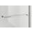 Rotolo 52" W x 70" H Semi Frameless Shower Door-48180483-48180484