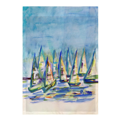 Kechi Double Sided 18'' H x 12.5'' W Polyester Garden Flag