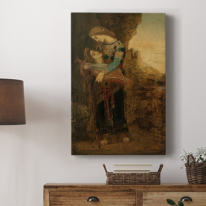 Orphée - toile tendue par Gustave Moreau, 8 x 12