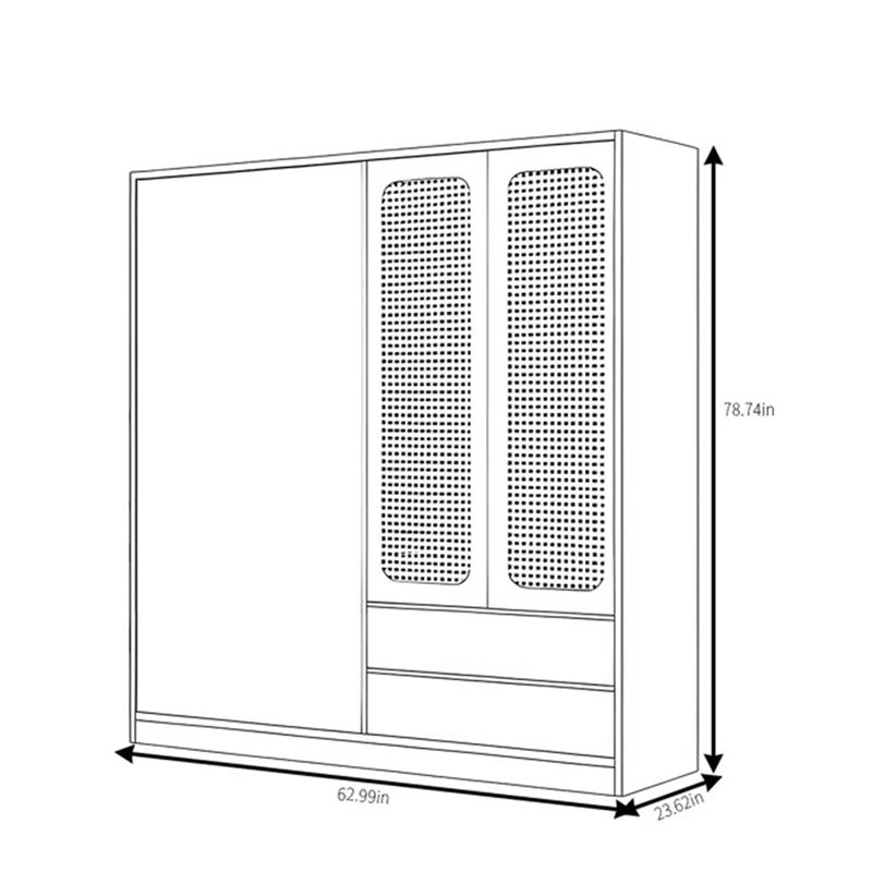 Delba, 79" H x 63" W x 24" D