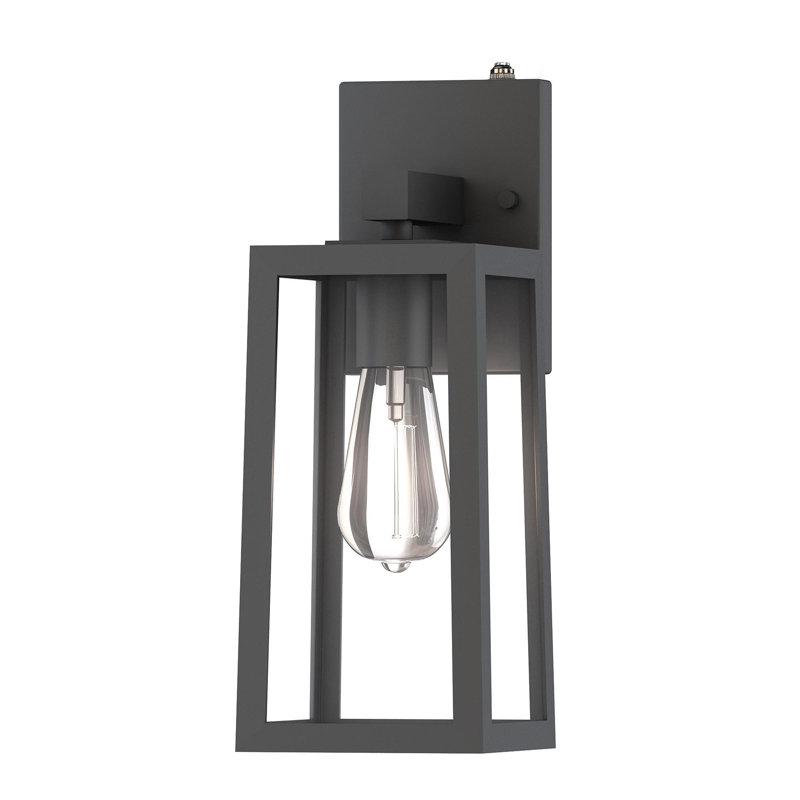 Omariah Wall Light with Dusk to Dawn, 13.9" H x 5.28" W x 6.65" D