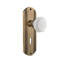 Deco Plate with Decorative Keyhole and Waldorf White Milk Knob-1151181286-1151181278