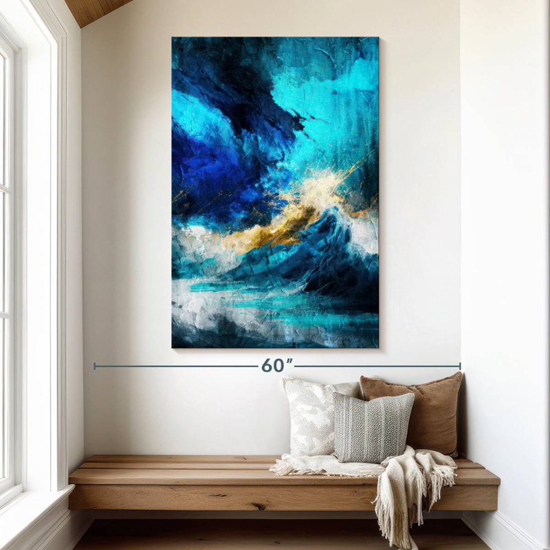 Avery Mountain Aurora, 51" H x 34" W