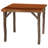 Fireside Lodge Hickory Log Square Dining Table - 42-inch - Natural - Standard-545173863-545130317