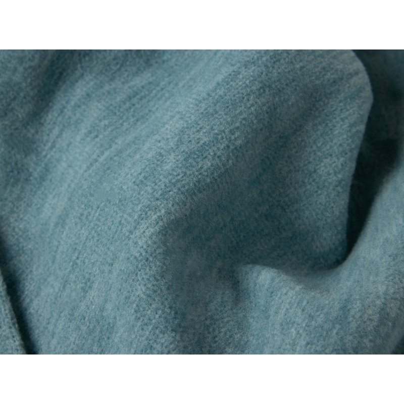 Full Circle Cotton Blanket, Mystic Blue/Ice Blue, 70" L x 50" W
