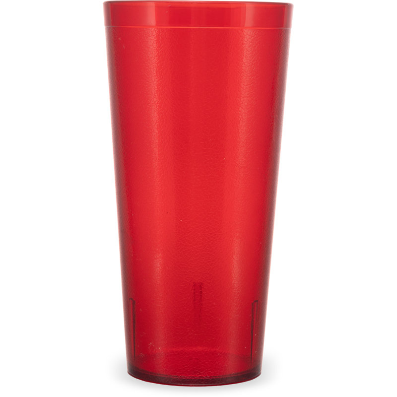 Drinking Glass Set, Ruby, 24