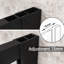 Walk in Shower Enclosure with 8mm Half Frosted Easy Clean Safety Glass-1133723879