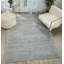 Tapis gris touffeté à la main Zendejas-27814270