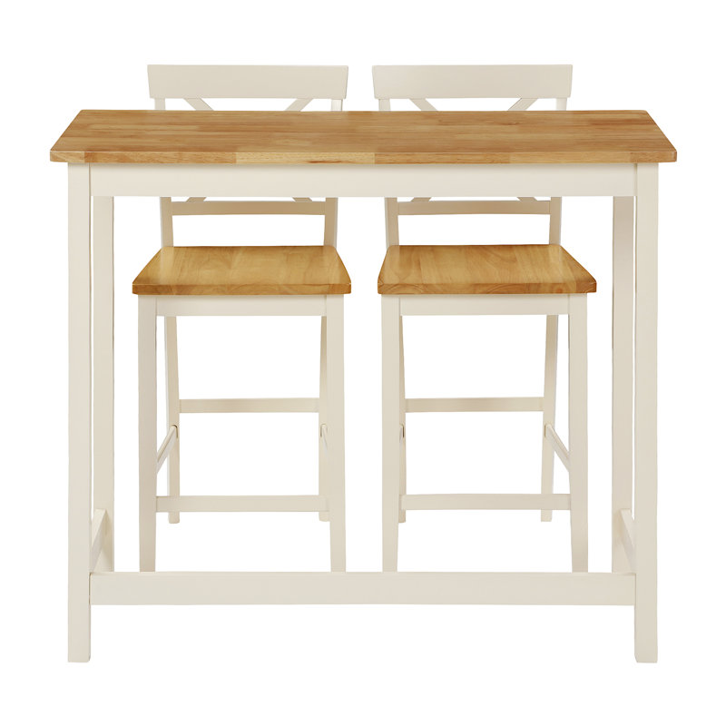 Clarkson 108cm Solid Wood Bar Set