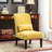 Pisano Contemporary Armless Accent Chair with Pillow-107962789