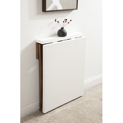 Wooden Wall-Mounted Folding Table