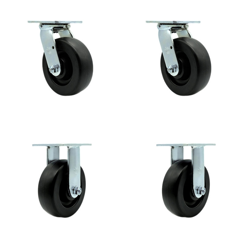 4 Piece Polyolefin Caster Set