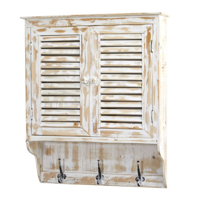 Asher Solid Wood Wall Cabinet