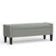 Banc de rangement rembourré 52 po avec accoudoirs tronqués-1209312713