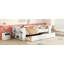 Lit de jour simple avec tablettes et tiroirs-118022063
