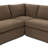 Upholstered L-Shaped Sectional Symmetrical