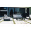 Chaise d'extérieur moderne en aluminium avec coussins-1197053570