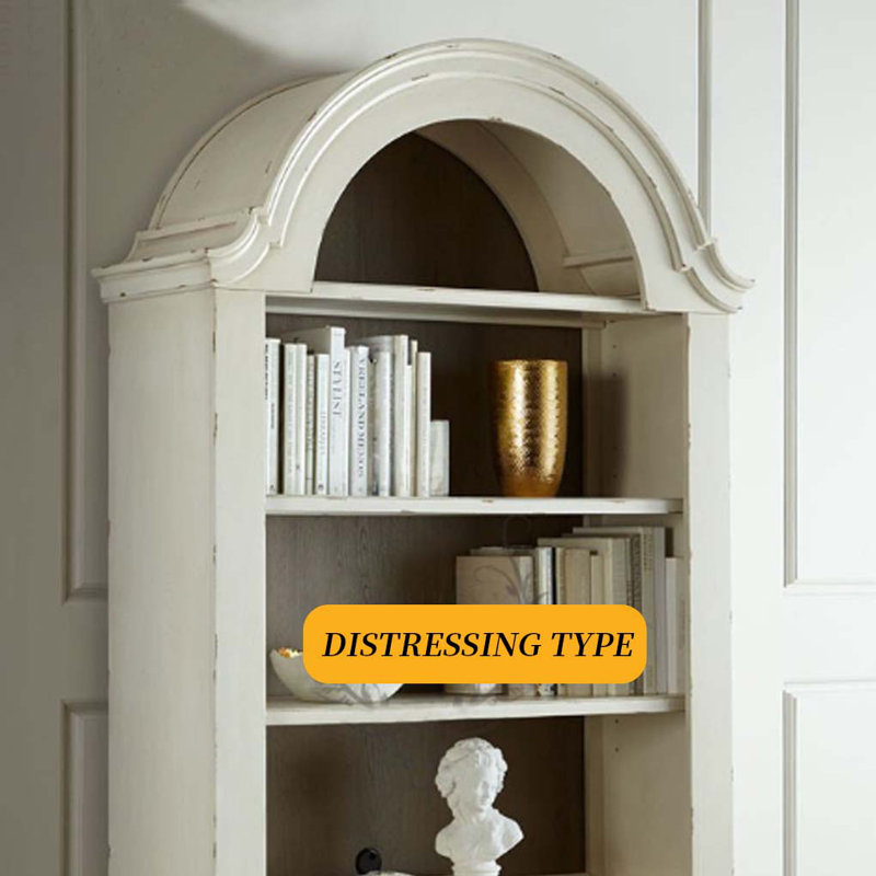 Vintage Old Style Display Cabinet Bookcase